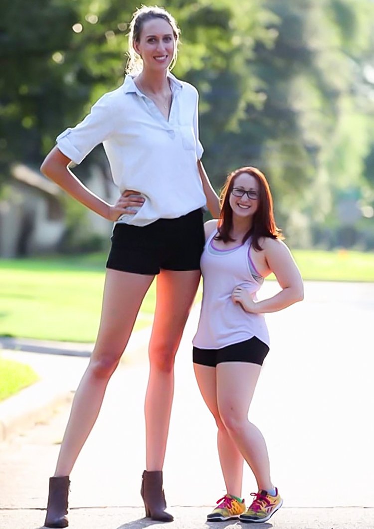 Tall short lesbians