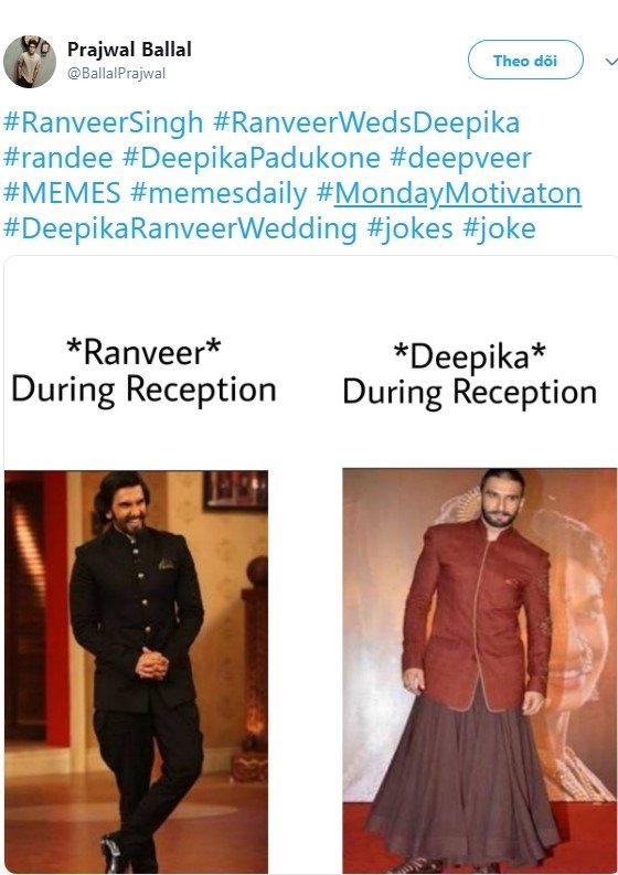 The Internet Is Flooded With Deepika Padukone-Ranveer Singh's Wedding Funny  Memes 