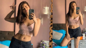 Pooja Hedge Turns Up The Heat With A Mirror Selfie Flaunting Her Toned Abs