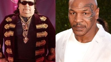 Bappi Lahiri makes a jingle to welcome Mike Tyson to India