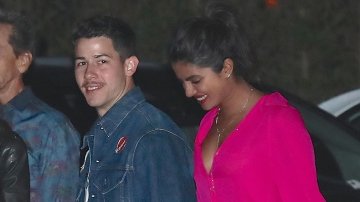 Priyanka Chopra and Nick Jonas being lovey-dovey together in L.A