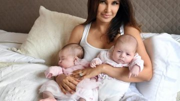 First Pictures Of Sufi & Soleil, Lisa Ray's Twin Daughters Through Surrogacy