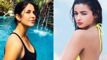 Katrina Kaif's Black Swimsuit Picture In Pool Makes Alia Bhatt Hold In Awe