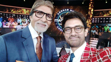 Aamir Khan Posts His Selfie With Amitabh Bachchan On The Sets Of Kaun Banega Crorepati