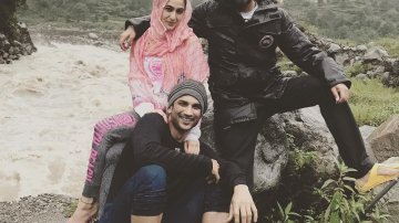 Kedarnath Behind The Scenes, Sara Ali Khan, Sushant Singh Rajput And Abhishek Kapoor Happier Than Ever