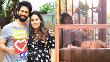 Mira Rajput Shares Adorable Moment of  Misha Peeping Over His Brother's Crib