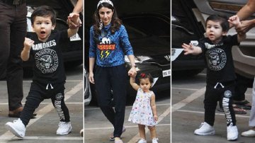 Star Kids Taimur Ali Khan, Inaaya And Laksshya Set The Internet On Fire With The Photos From Their Playschool
