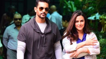 Neha Dhupia Discharges From Hospital, Come Back Home With Angel Daughter Mehr