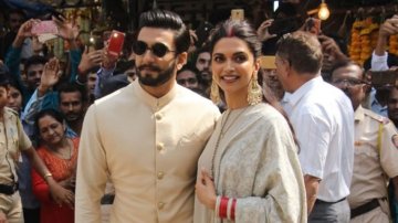 Deepika Padukone, Ranveer Singh Visit Siddhivinayak Temple Before Their Last Reception
