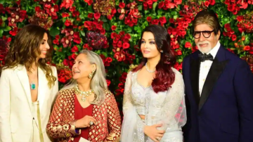 Watch Amitabh Bachchan Dancing With Shweta & Aishwarya Rai At The Reception Of Ranveer Singh And Deepika Padukone