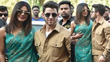 Priyanka And Nick Arrive In Delhi For Reception, Make Their Debut As A Married Couple