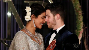 Latest Photos Of Nick Jonas And Priyanka Chopra's Delhi Reception: The Couple Stun In Tuxedo, Lehenga