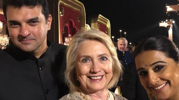 Vidya Balan To Strike Up A Friendship With Hillary Clinton At Isha Ambani Wedding. See Pic