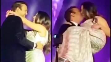 Anand Piramal Lifts Isha Ambani Off Her Feet At Their Sangeet. Watch Video!
