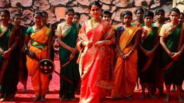 Kangana Ranaut Looks Fierce At Manikarnika's First Trailer Launch