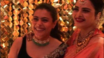 Kajol Brought Back Precious Memory With Rekha After Priyanka Wedding Reception