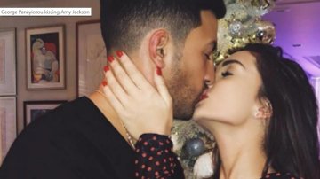 Amy Jackson Kisses Multi-Millionaire Lover On Christmas