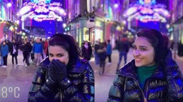Parineeti Chopra Savours Winter Cold In London
