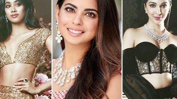 Ambani family and their guests shone brightly in Manish Malhotra's stunning outfits