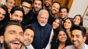 PM Modi, Karan Johar, Ranveer Singh And Others Flash The Biggest Smiles For An Epic Selfie
