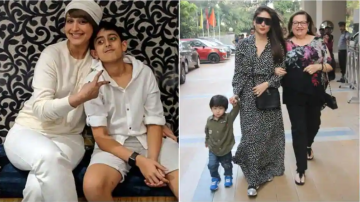 Sonali Bendre, Kareena Kapoor, Soha Ali Khan Rock A Happy Monday With Their Munchkins