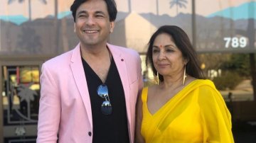 Badhaai Ho Star Neena Gupta Highlighted The Golden Globes Red Carpet. See Pic
