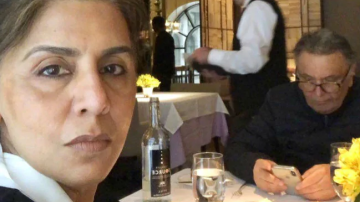 Neetu Kapoor Shared A Lunch Date On Instagram, Rishi's Action Grabs All Attention