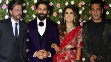 Shah Rukh Khan, Salman Khan, Amitabh Bachchan Attend Amit Thackeray’s Wedding Reception. See pics