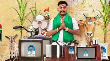 "LKG" Movie Review: A Witty And Charming Political Satire From RJ Balaji
