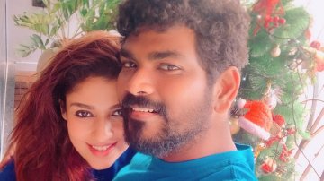 Vignesh Shivan Offers His Beloved Nayanthara A Bunch Of Fresh Roses On Women's Day