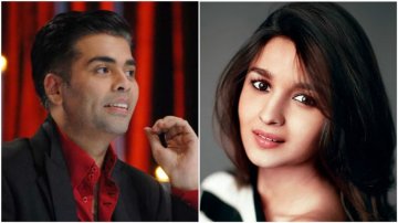 Karan Johar Teases Alia Bhatt Due To The Two's Matching Idea Of Attire In Akash Ambani’s Wedding