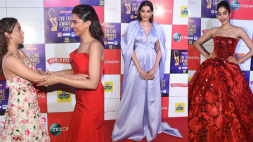 Zee Cine Awards 2019: Janhvi Kapoor, Deepika Padukone, Malaika Arora Look Red Hot; Alia Bhat, Katrina Kaif Spread Beauty
