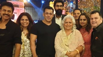 Salman Khan Attends Venkatesh Daggubati's Daughter Aashritha's Wedding In Jaipur