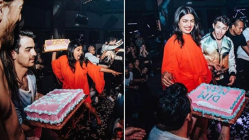 At American Musician Steve Aoki Concert, Priyanka Chopra And Nick Jonas Throw Cakes At The Crowd In The Most Fun Way Ever