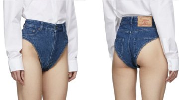 Denim Underwear Is The Latest Off-Beat Fashion. Surprising Price!