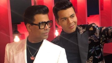 Karan Johar's Wax Statue At Madame Tussauds Owns Typical Style Like Him In Real Life