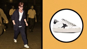 Shah Rukh Khan In Pre-disstressed Sneakers Which Cost Nearly Rs 40 Core