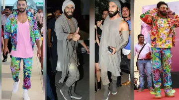 "Gully Boy" Star Ranveer Singh's Quirky Style Has Given Fashion Police Many Nightmares
