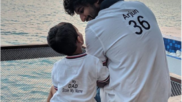 Nani Shares A Great Photo With Arjun His Son; However, The Latter’s Jersey Has Caught Our Attention