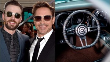 "Iron Man" Robert Downey Jr. Gifts Best Pal "Captain America" Chris Evans Avengers-Themed Car Worth Rs 2 Crores