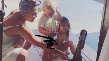 P!nk Claps Back At Internet Trolls Who Criticized A Picture Of Her 2 Years Old Son Not Wearing A Diaper