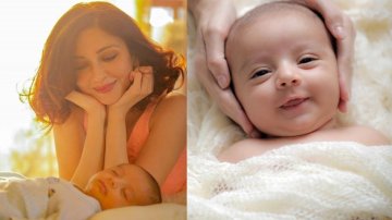 Saumya Tandon Is Finally Back On "Bhabiji Ghar Par Hain" With Baby Miraan Keeping His Mother Company
