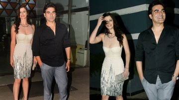 Arbaaz Khan Hosts Birthday Celebration For Girlfriend Giorgia Andriani Along With His Family