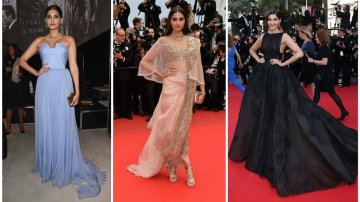 From Henna To Sari: 6 Times Sonam Kapoor Brings Indian Fashion Elements To The Cannes Red Carpet