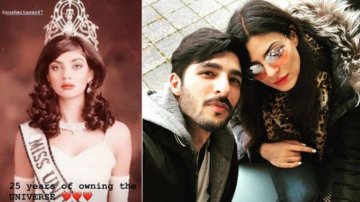 Sushmita Sen Clocks 25 Years Of Miss Universe Title, Beau Rohman Shawl Wishes Her In The Most Romantic Way