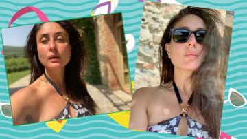 करीना कपूर की टस्कनी हॉलिडे से लेटेस्ट सन-किस्ड मेकअप फ्री सेल्फीज़