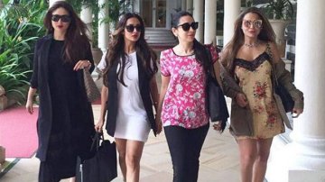 Karisma Kapoor, Malaika Arora And Amrita Arora Spend A "Girly Night" Together