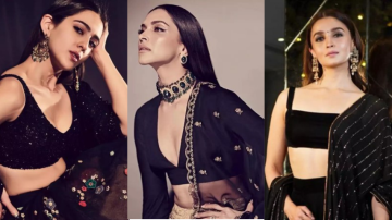 दीपिका पादुकोण से लेकर आलिया भट्ट तक: 5 बार बॉलीवुड सेलेब्स सेक्सी ब्लैक लहंगे में आईं नज़र