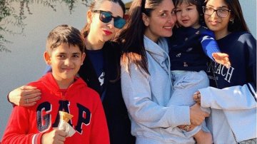 करिश्मा कपूर, करीना और तैमूर के साथ यूरोपियन ट्रिप में हुईं शामिल, कपूर खानदान का पुनर्मिलन