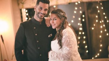 Neha Dhupia And Angad Bedi Share "One Of A Kind" Moment Of Their Daughter